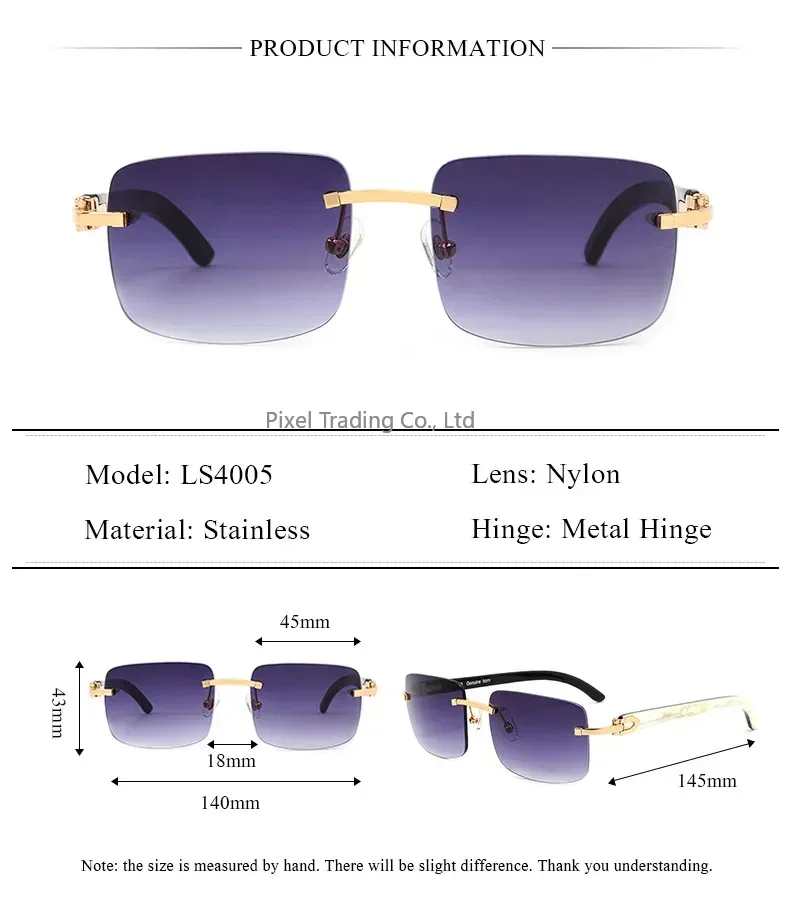 Sunglasses Uv400 - Zonnebril van het merk Carter, zwart-wit,