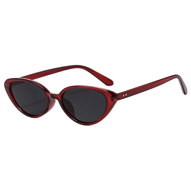 Rivets Brown Fashion Cat Eye z - Designer Sunglasses recensie en prijs