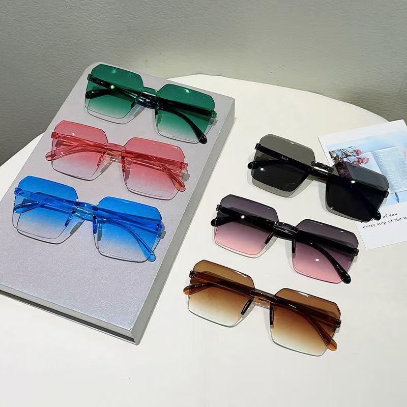Nieuwe vintage frameloze zonne - Designer Sunglasses recensie en prijs