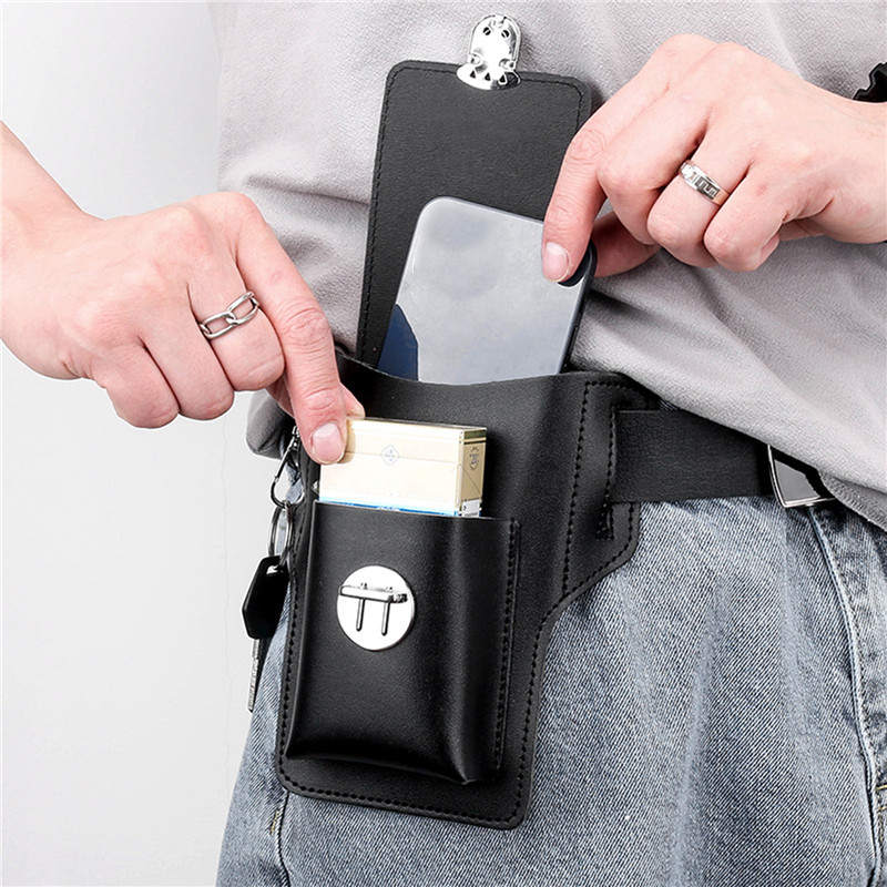 Telefoon Riem Tas Voor Mannen  - Leather Wallet Men recensie en prijs