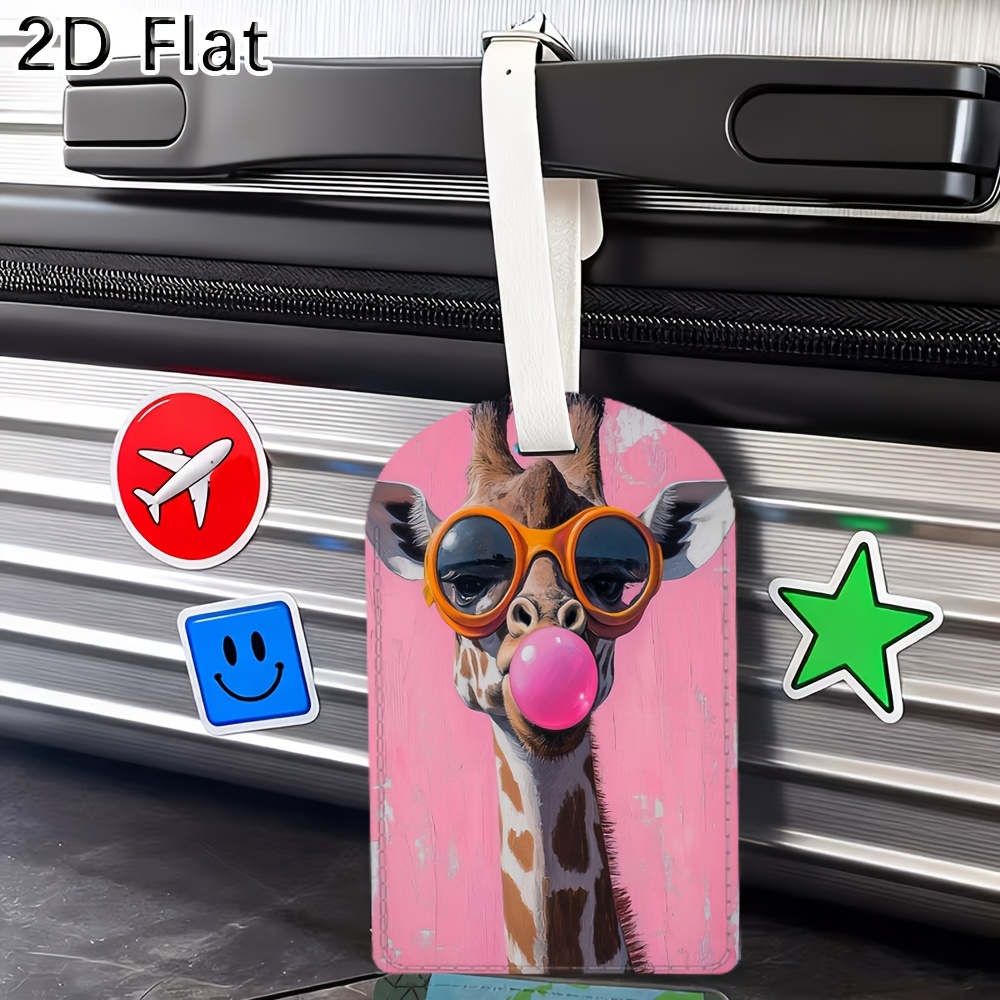 Schattige giraf bagagelabel re - Travel Luggage Set recensie en prijs