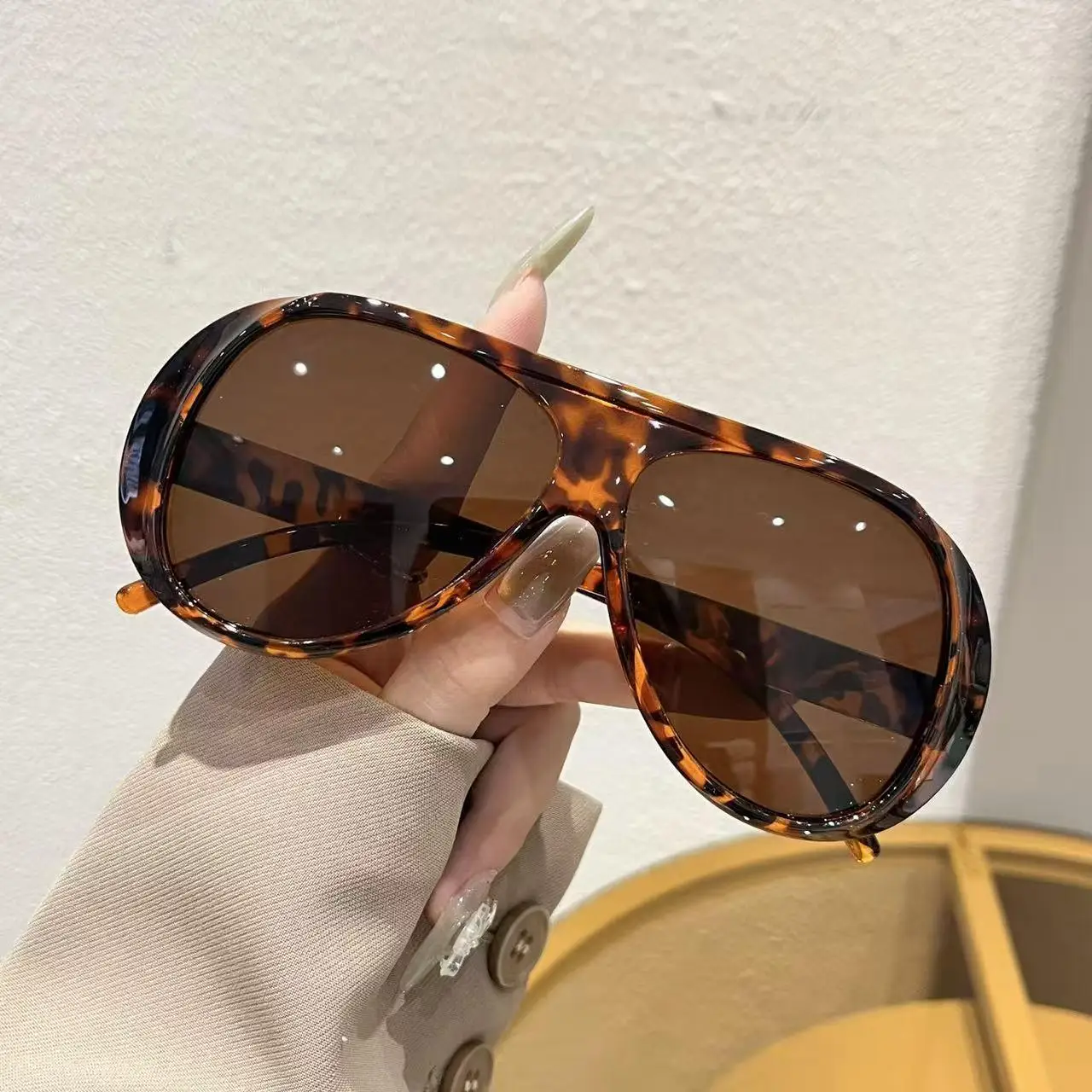 Oversized zonnebrillen damesmo - Sunglasses Uv400 recensie en prijs