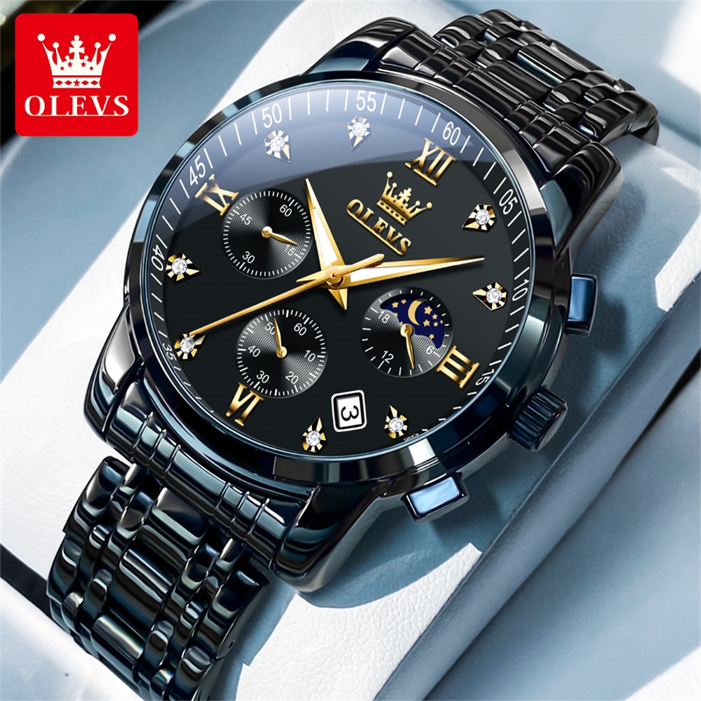 OLEVS Populaire herenhorloges  - Luxury Watch Men recensie en prijs